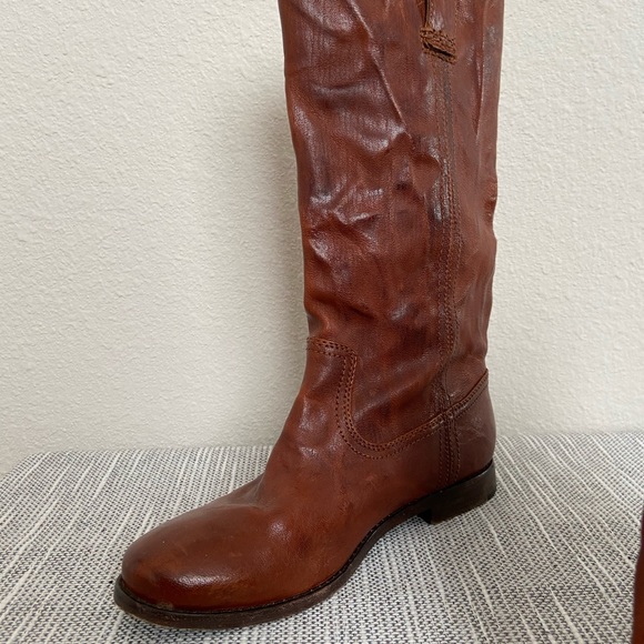 Men Leather Riding Boots